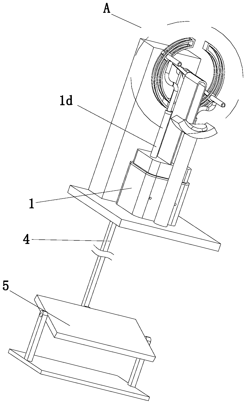 A medical steam therapy device for facial skin diseases