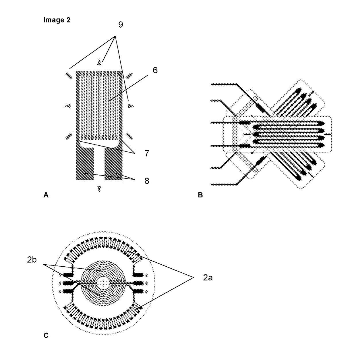 Pressure sensor containing mechanically deforming elements