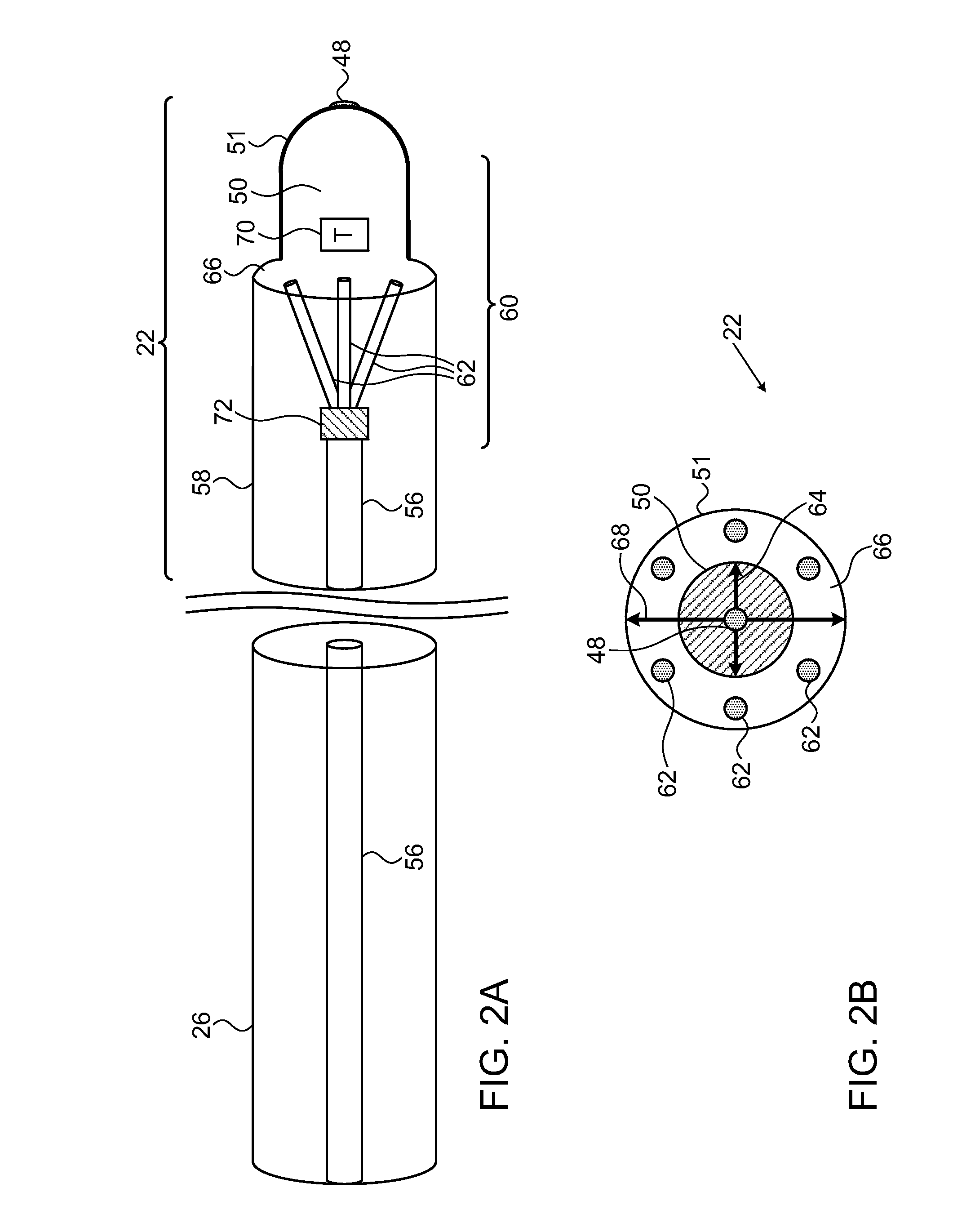 Catheter with spray irrigation