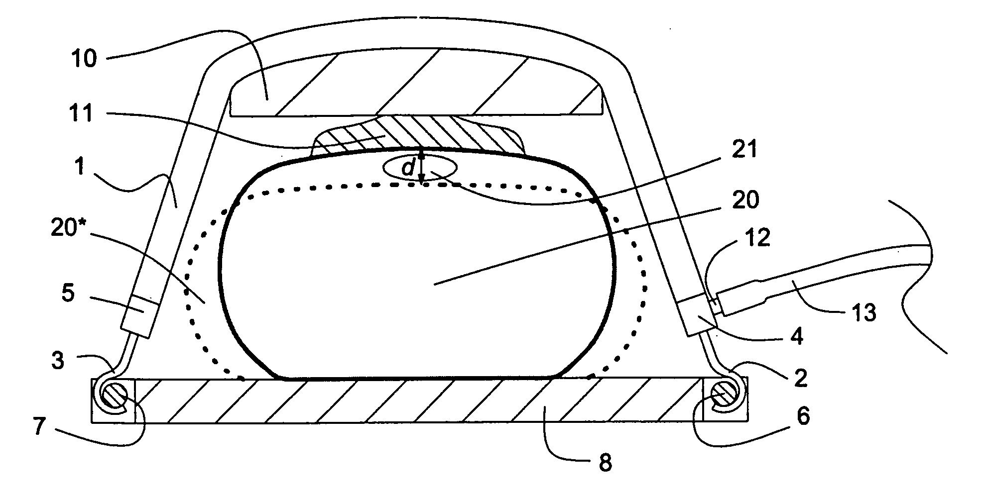 Gas-driven chest compression apparatus