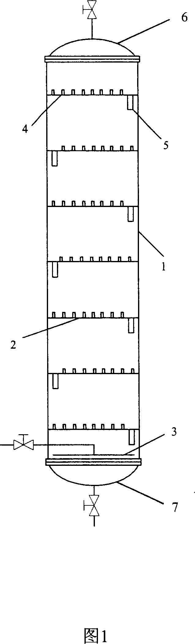 Multi-phase bubbling reactor