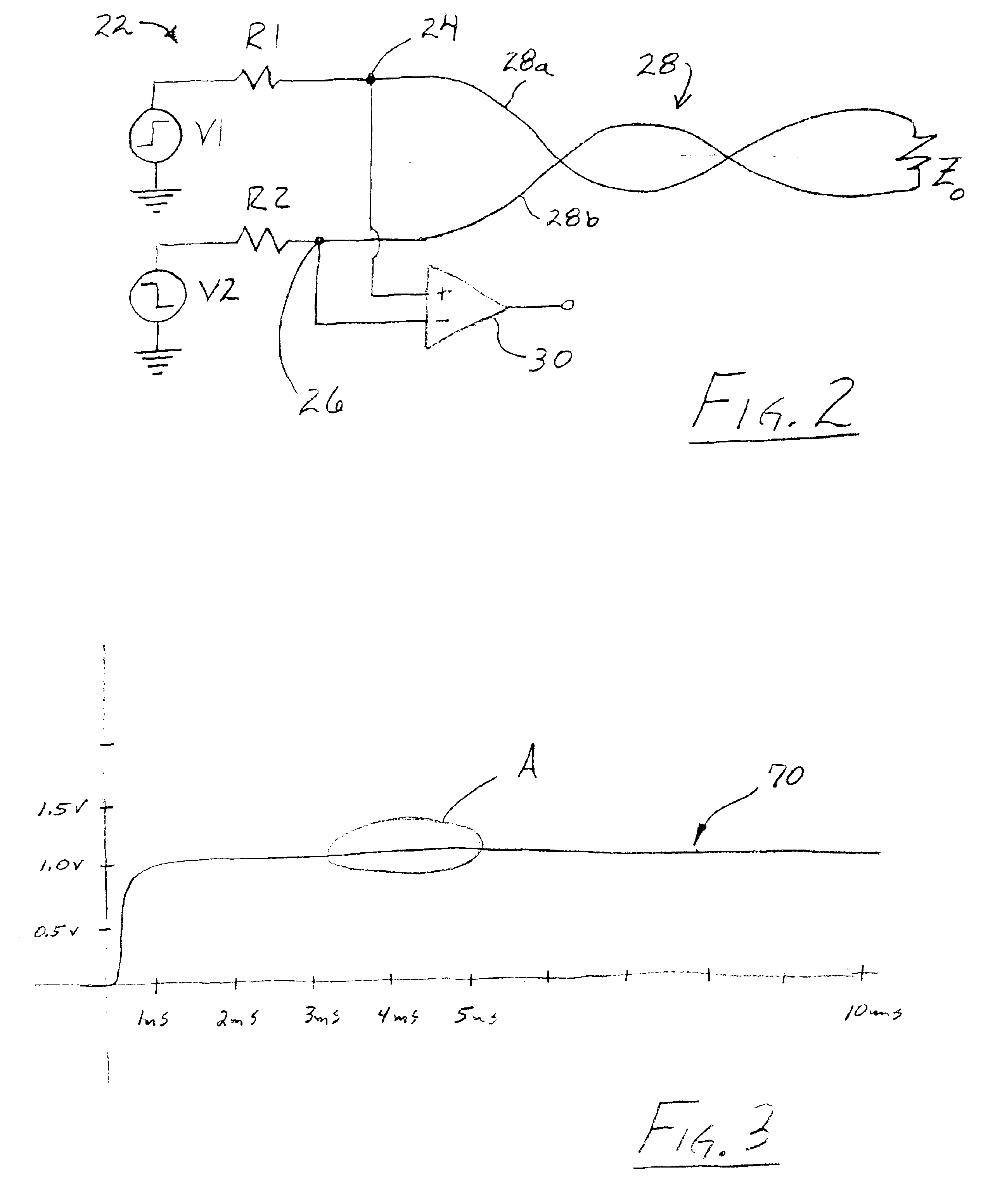 Time-domain reflectometer for testing terminated network cable