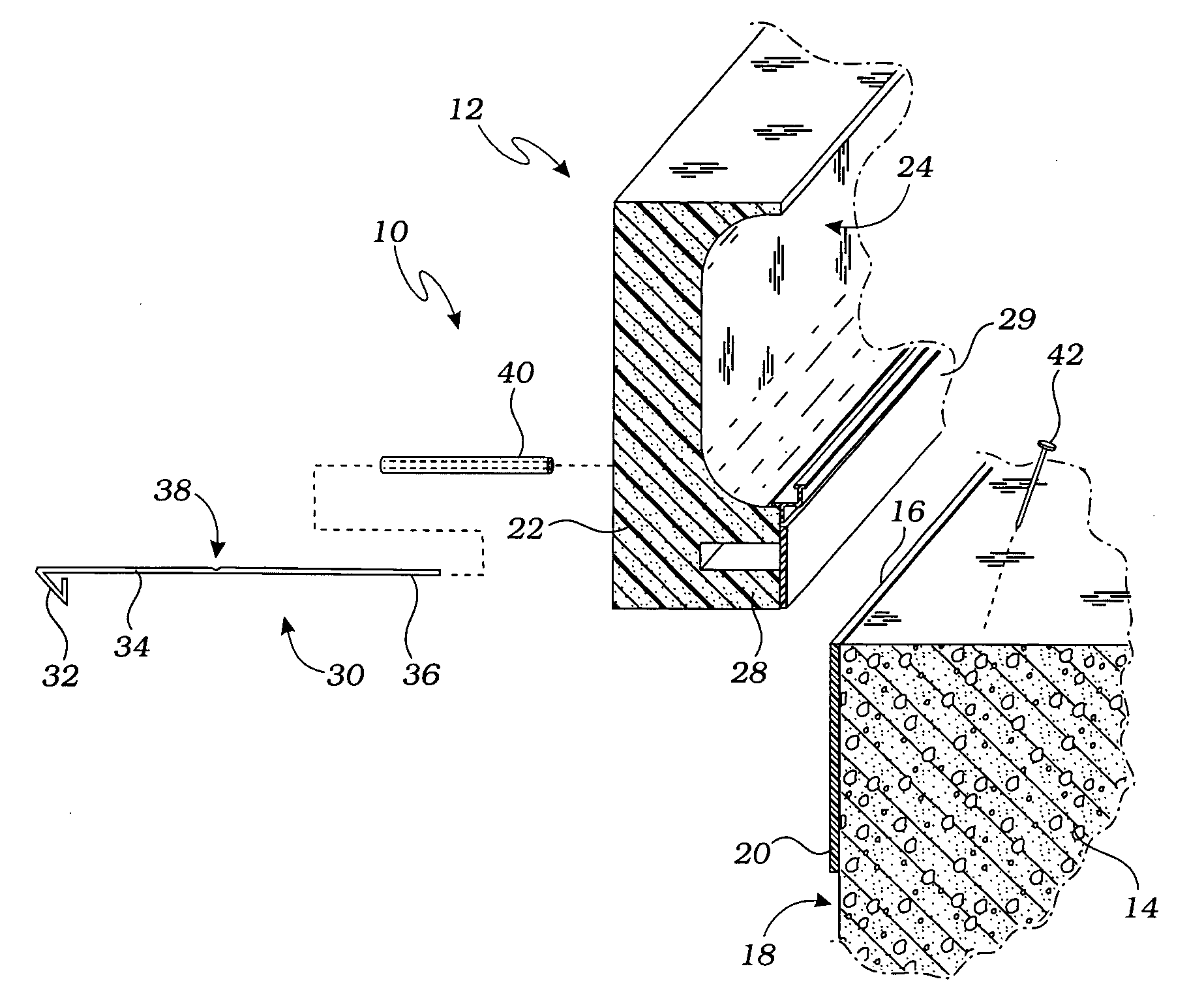 Form support for supporting a disposable mold form