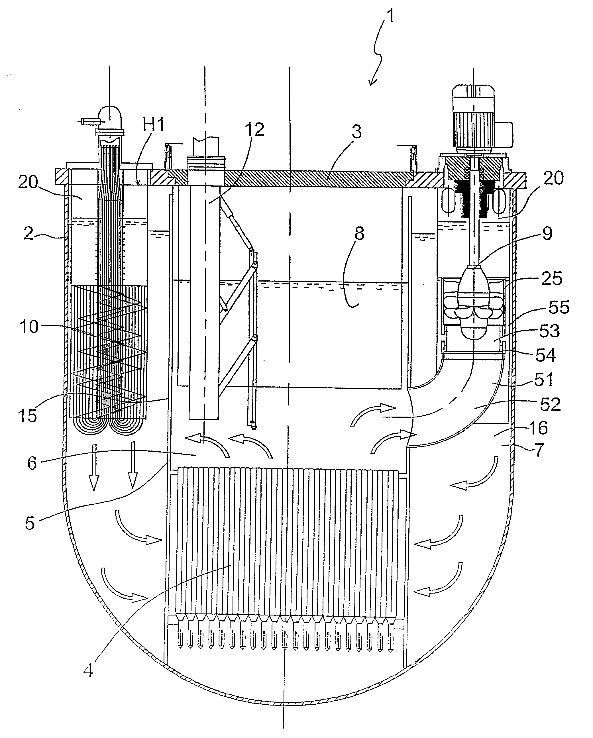 Nuclear Reactor, In Particular a Liquid-Metal-Cooled Nuclear Reactor