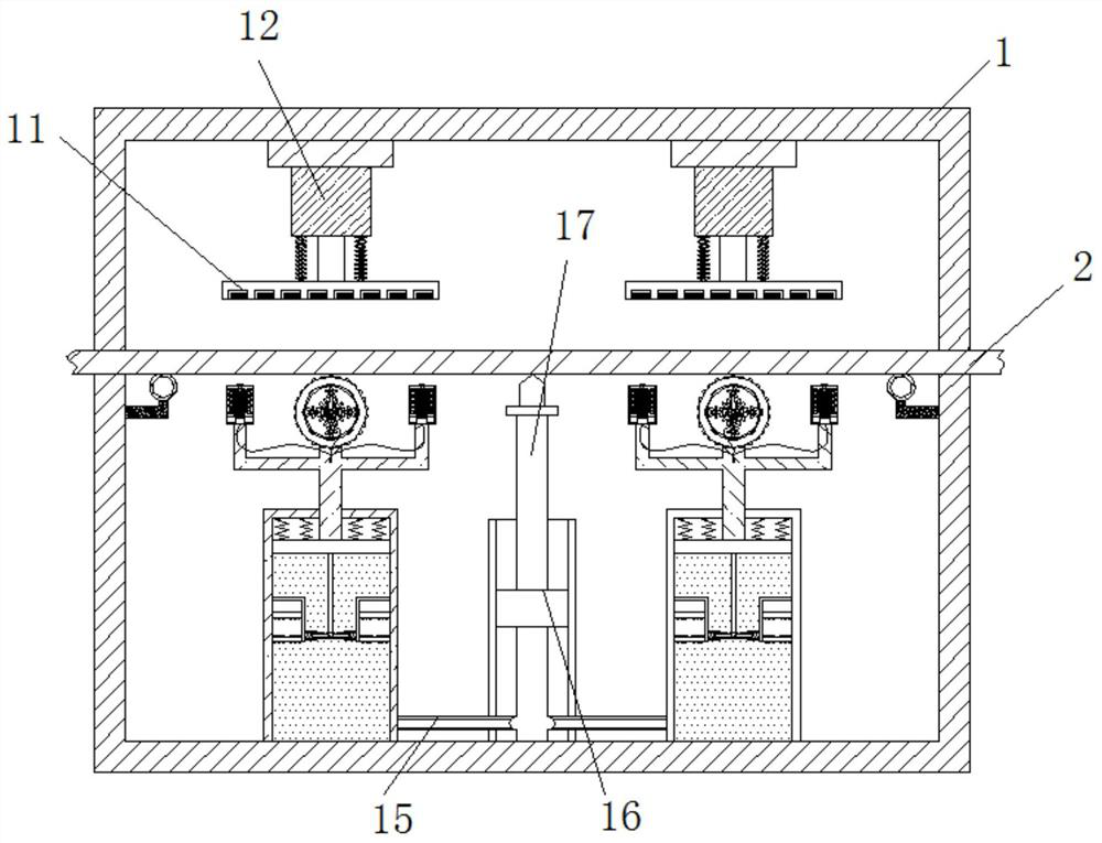 Energy-saving garment cloth cutting device capable of avoiding cutting sliding