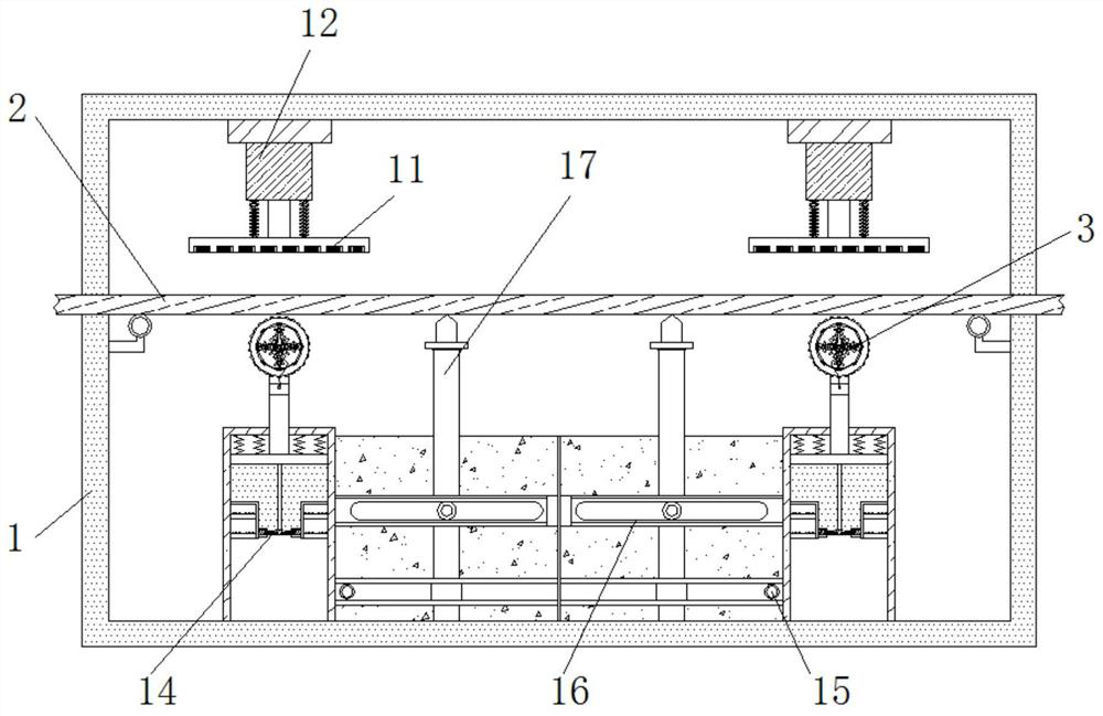 Energy-saving garment cloth cutting device capable of avoiding cutting sliding