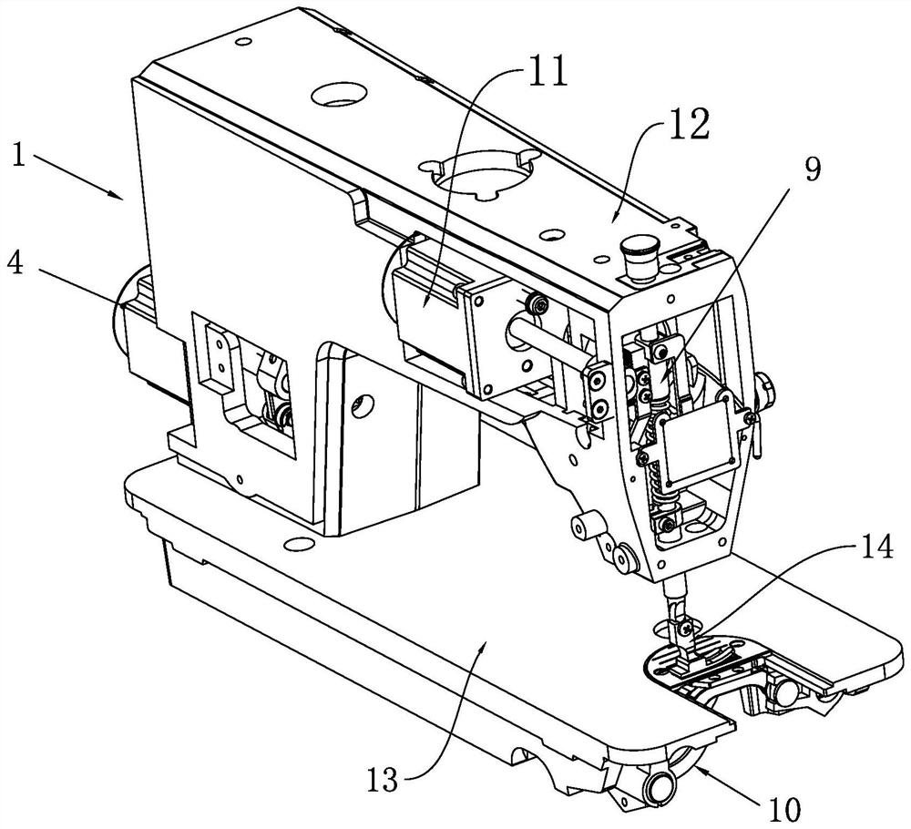 Novel sewing machine