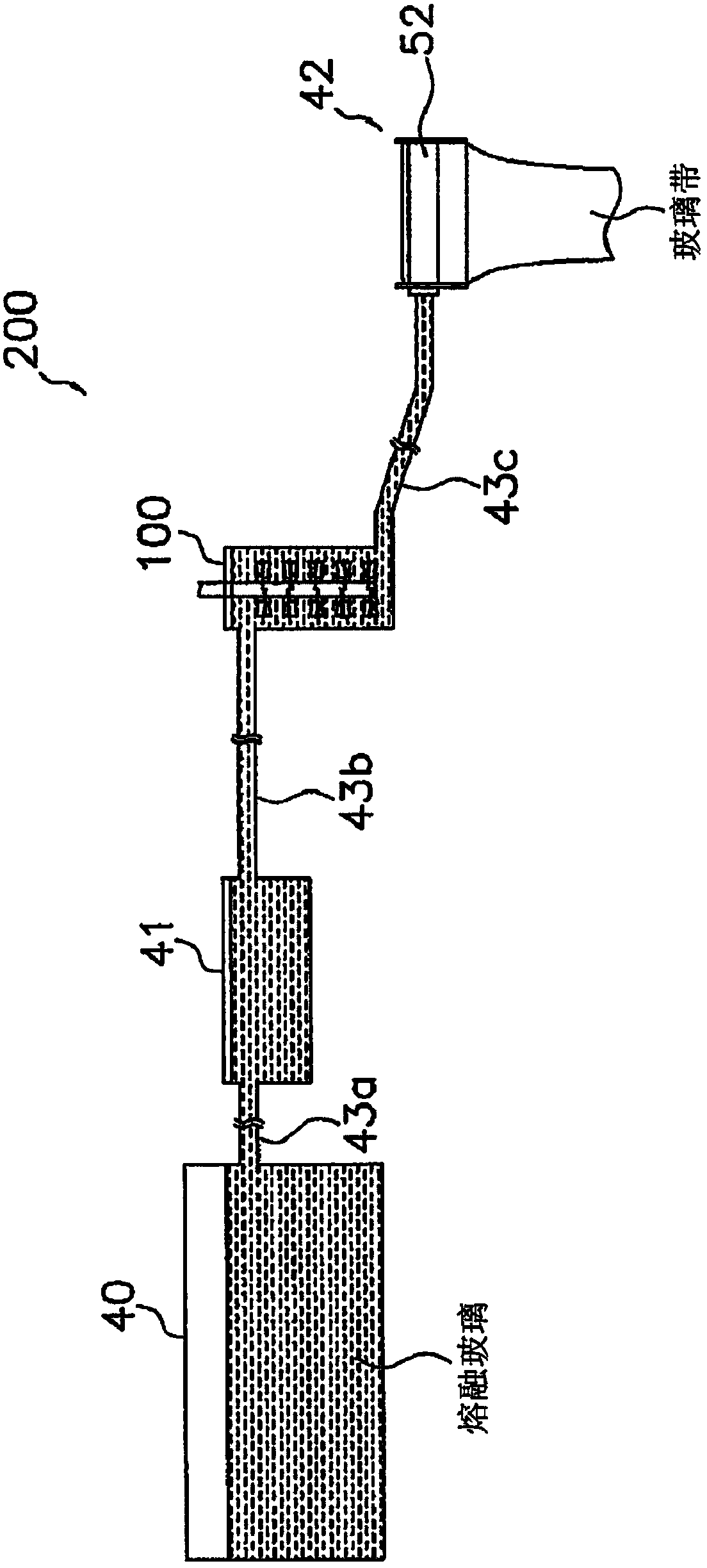 Glass pane manufacturing method and glass pane manufacturing device