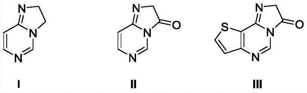 2,3,5-position substituted imidazol[1,2-c]-thiophene[2,3-e]pyrimidin-7(8h)one heterocyclic compound and its synthesis method