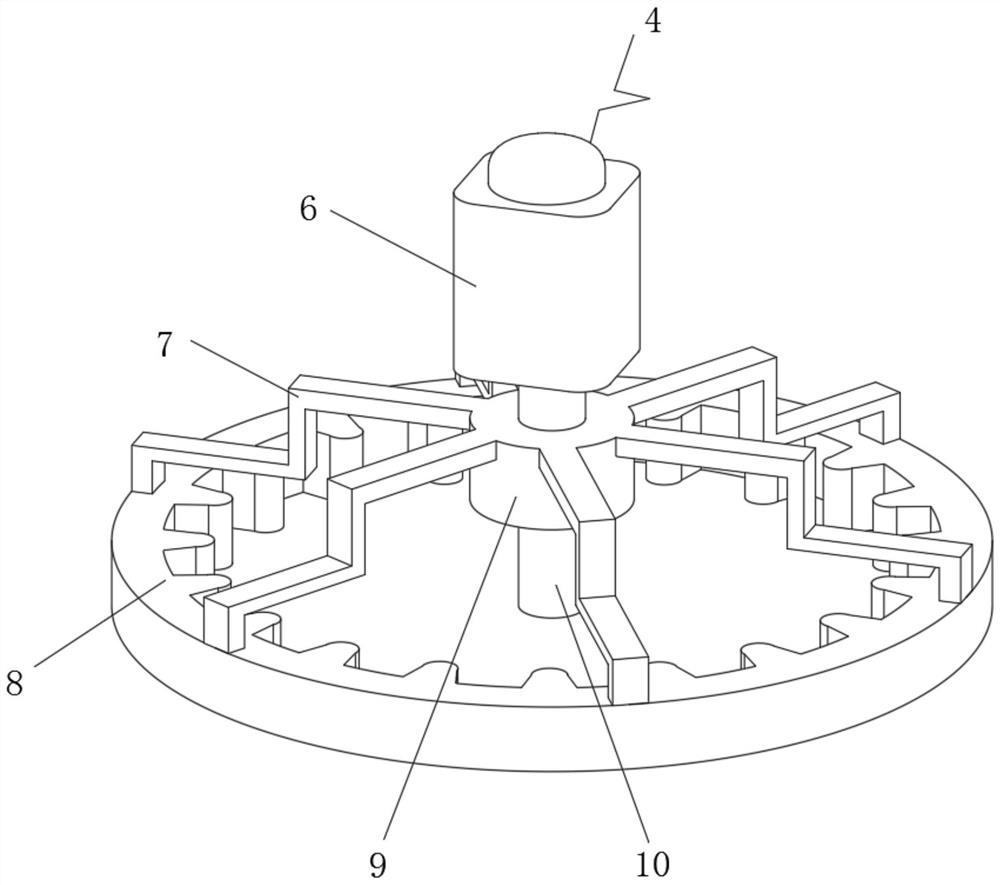 A corner cutting device for noodle processing