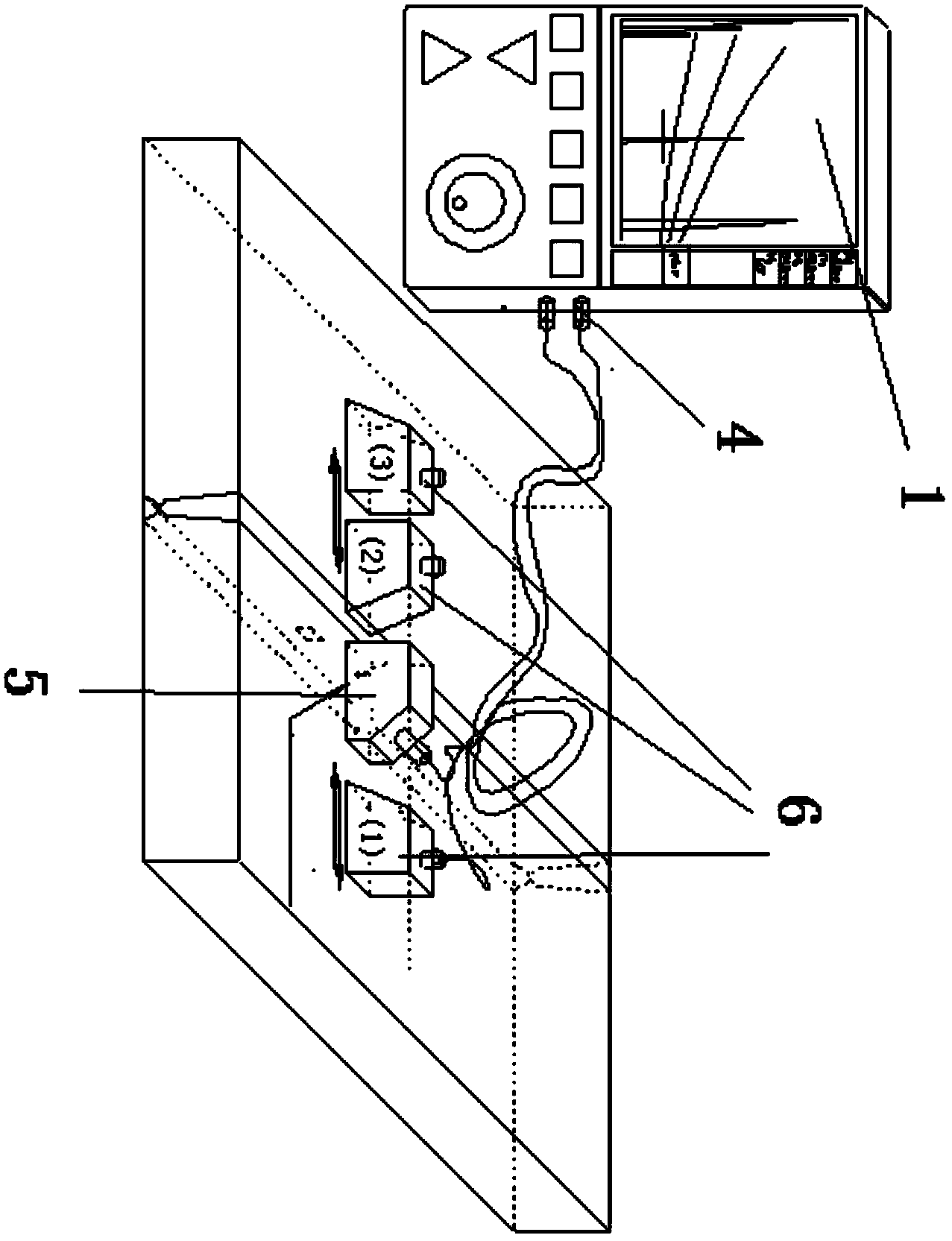 Dual-probe manual ultrasonic detection method