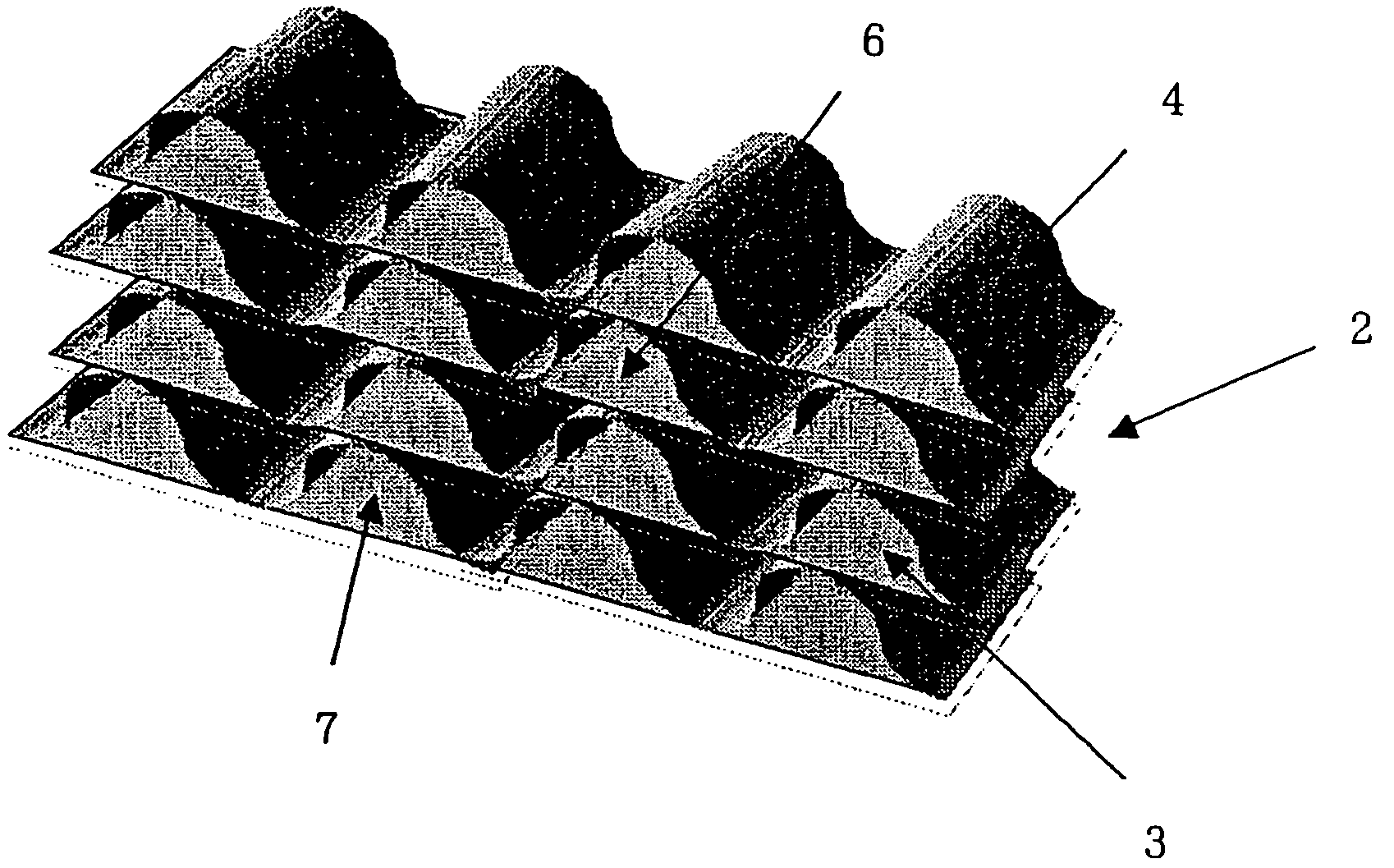 Chemical filter and method for manufacturing same