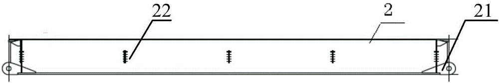 Modular box type plate-girder structure and bridge body erection method based on box type plate-girder structure