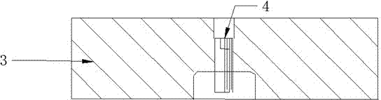 Double-layer stripping mechanism of ironware drawing die