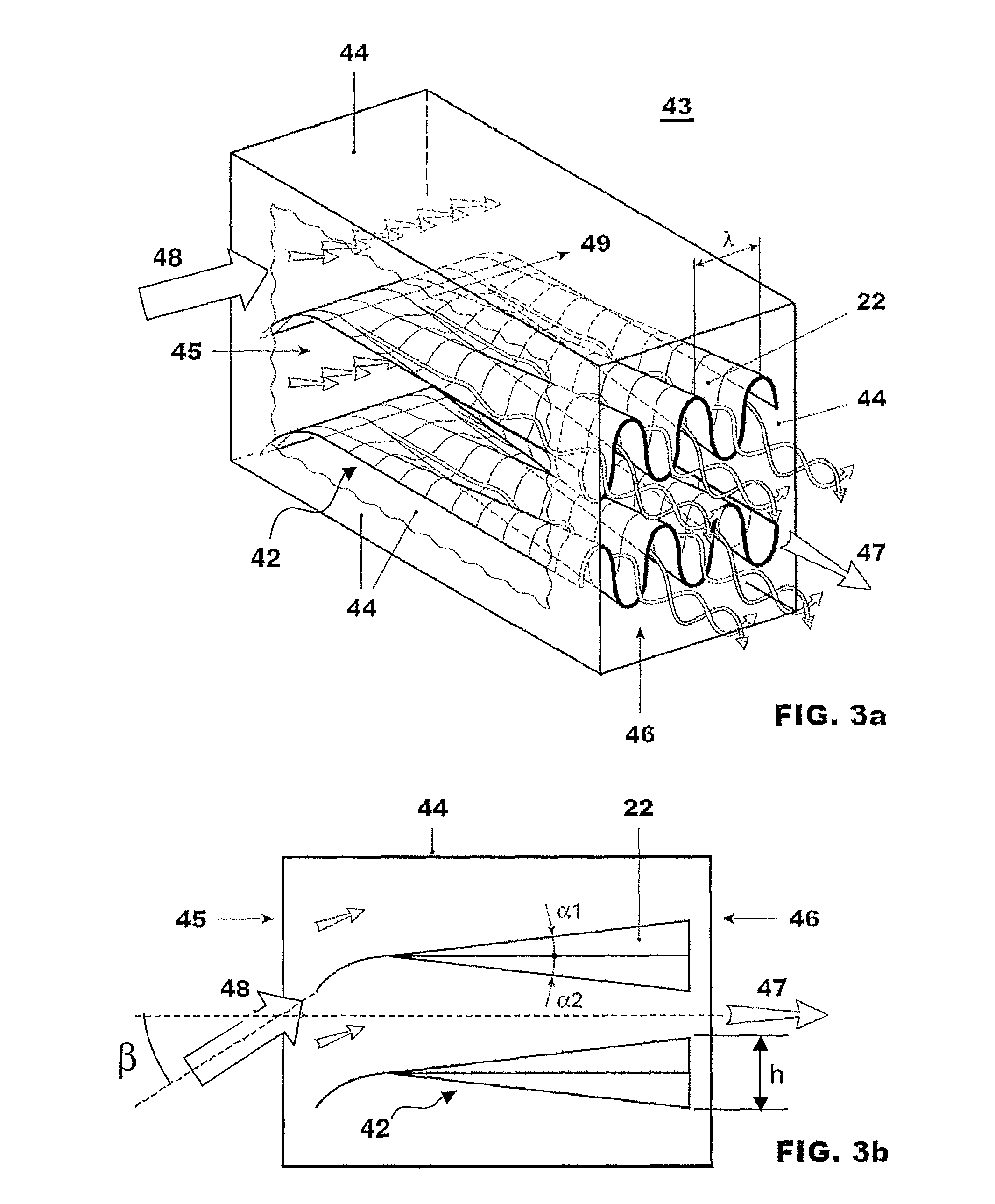 Flow straightener and mixer