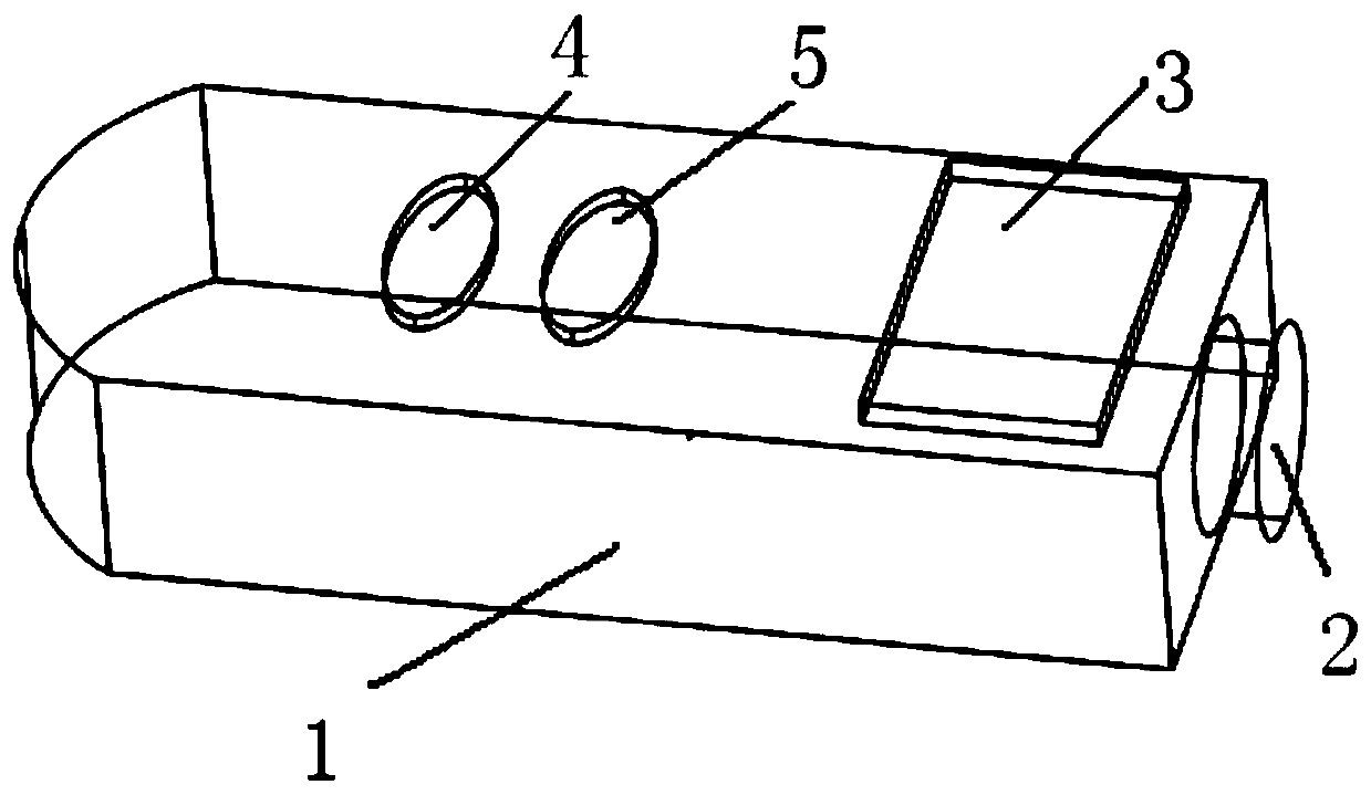 Machine vision ranging device and ranging method