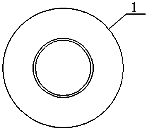 Nuclear magnetic resonance test non-magnetized saturation test sample preparation device and preparation method thereof