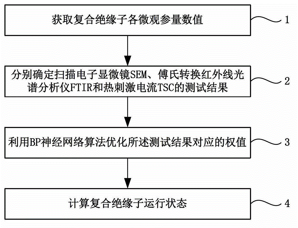 Method for evaluating running status of composite insulator