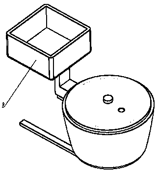 Side water container electric cooker