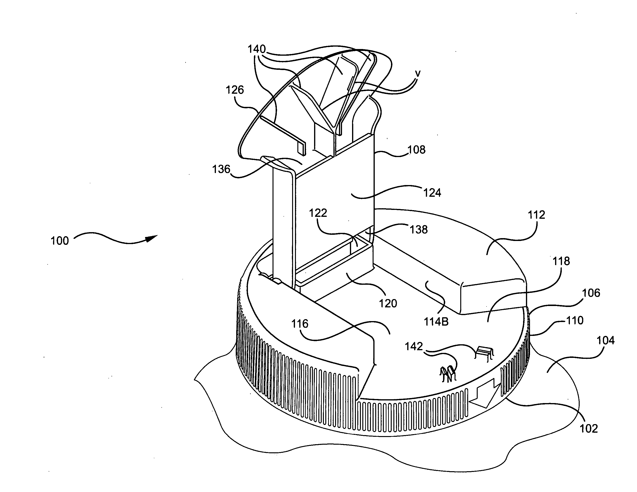 Product dispensing cap with pivotal directional spout