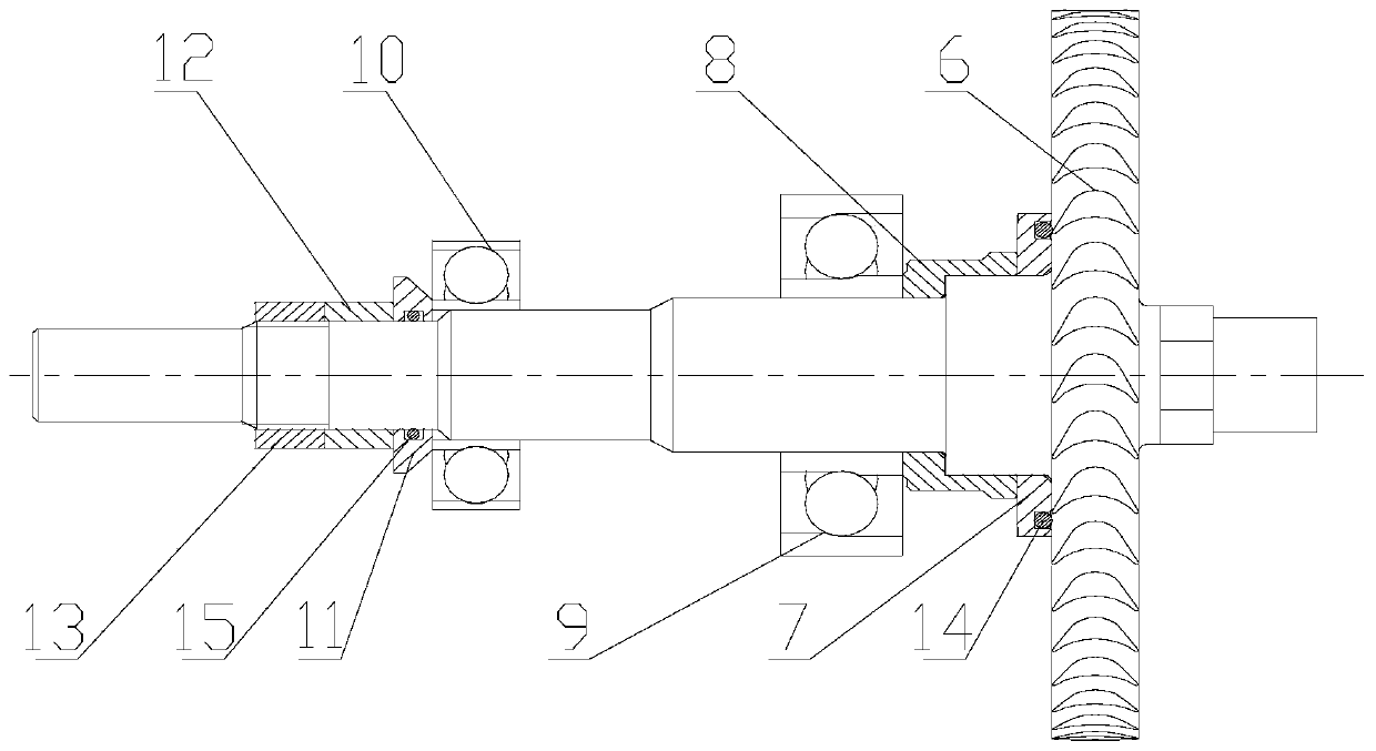 An ultra-high-speed turbine suitable for high temperature and high back pressure dry gas seal structure