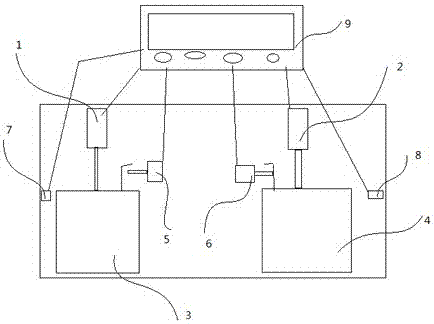 Non-defective product and defective product mutual locking sorting device