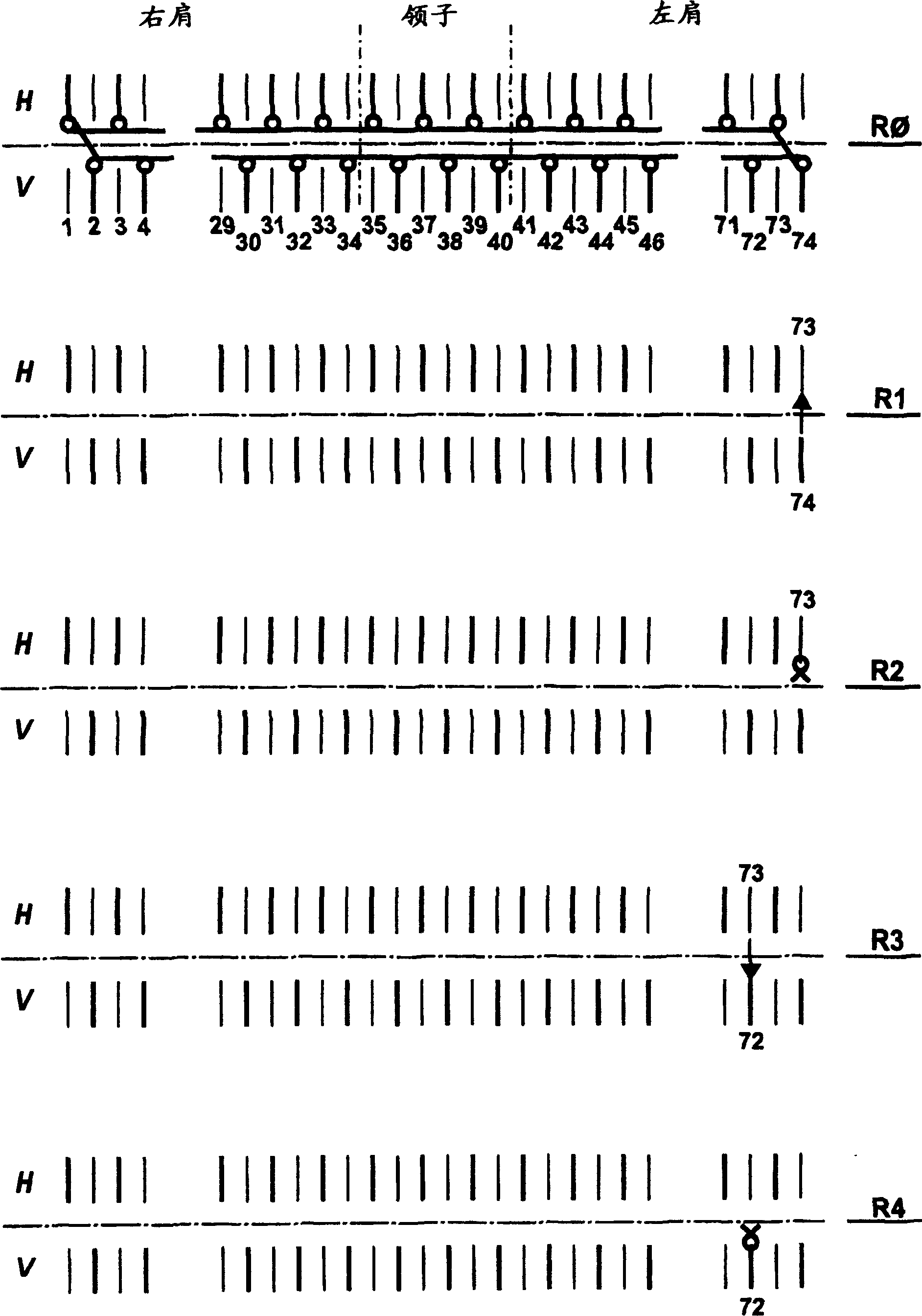 Method of linking two knit fabrics