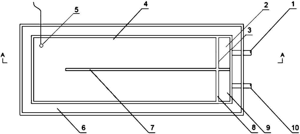 Plug flow reaction device for stable operation of nitrosation-anaerobic ammoxidation technology, and method thereof