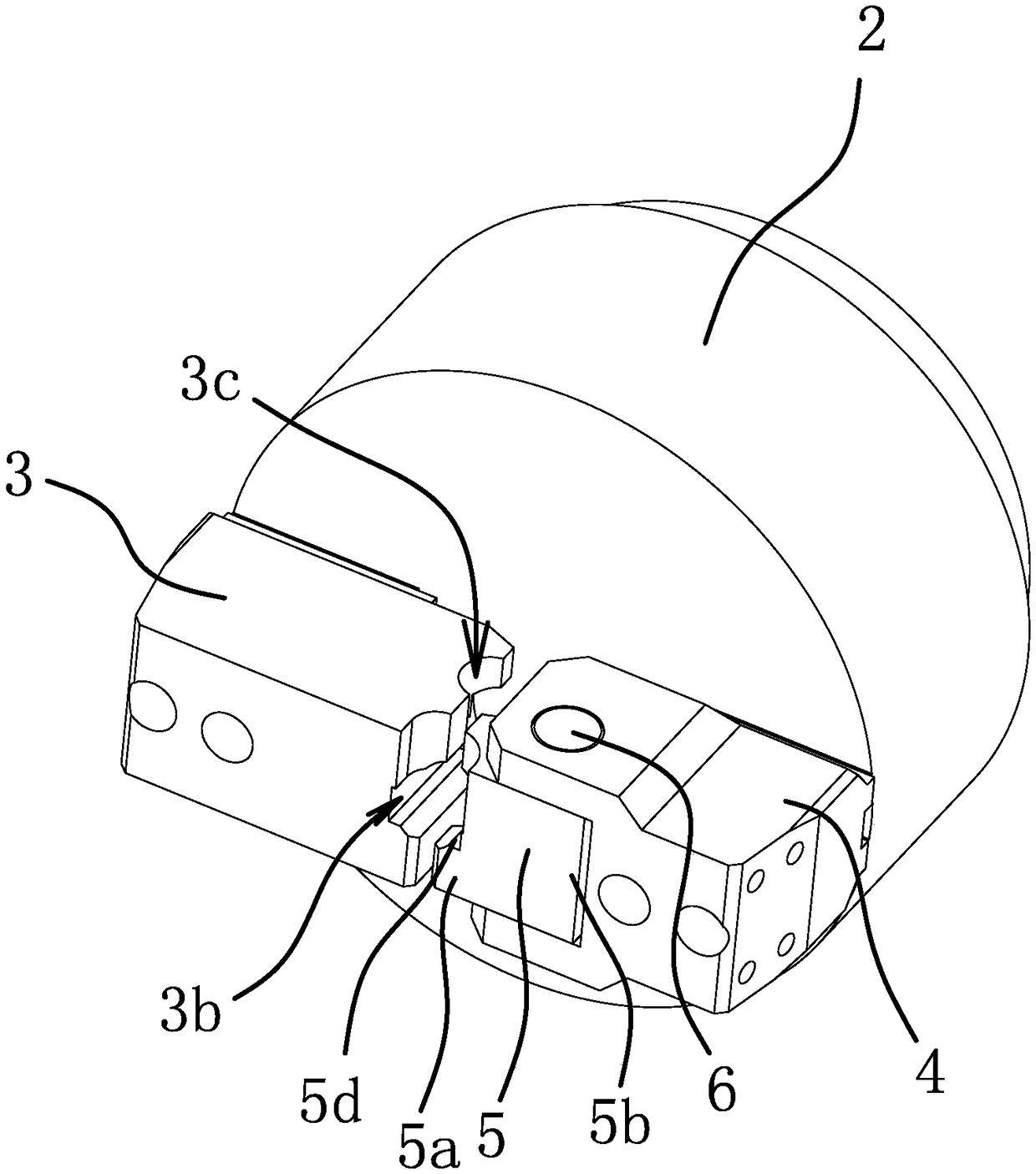 Fixture tool for water knockout drum valve body