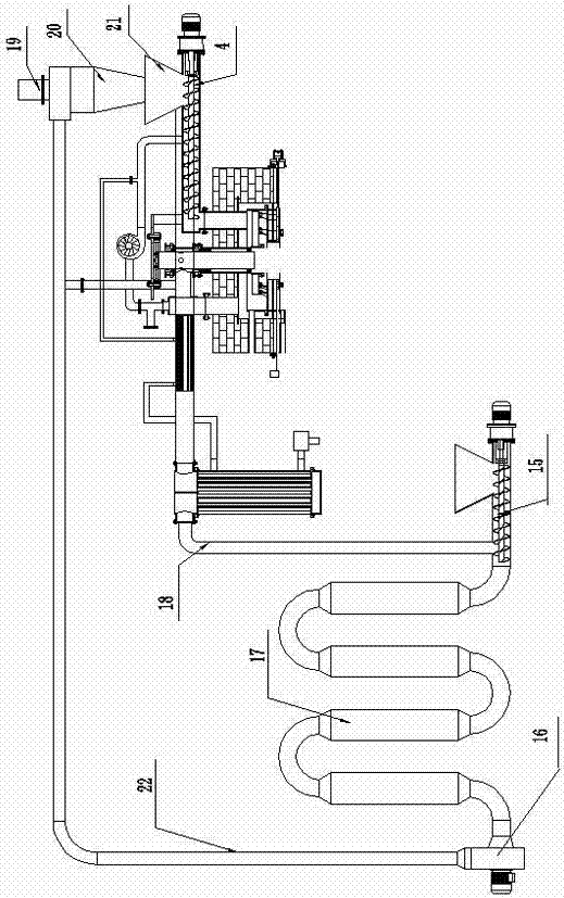 A system for producing activated carbon from straw