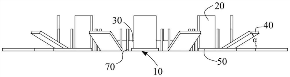 GNSS choke coil antenna based on absorbing material