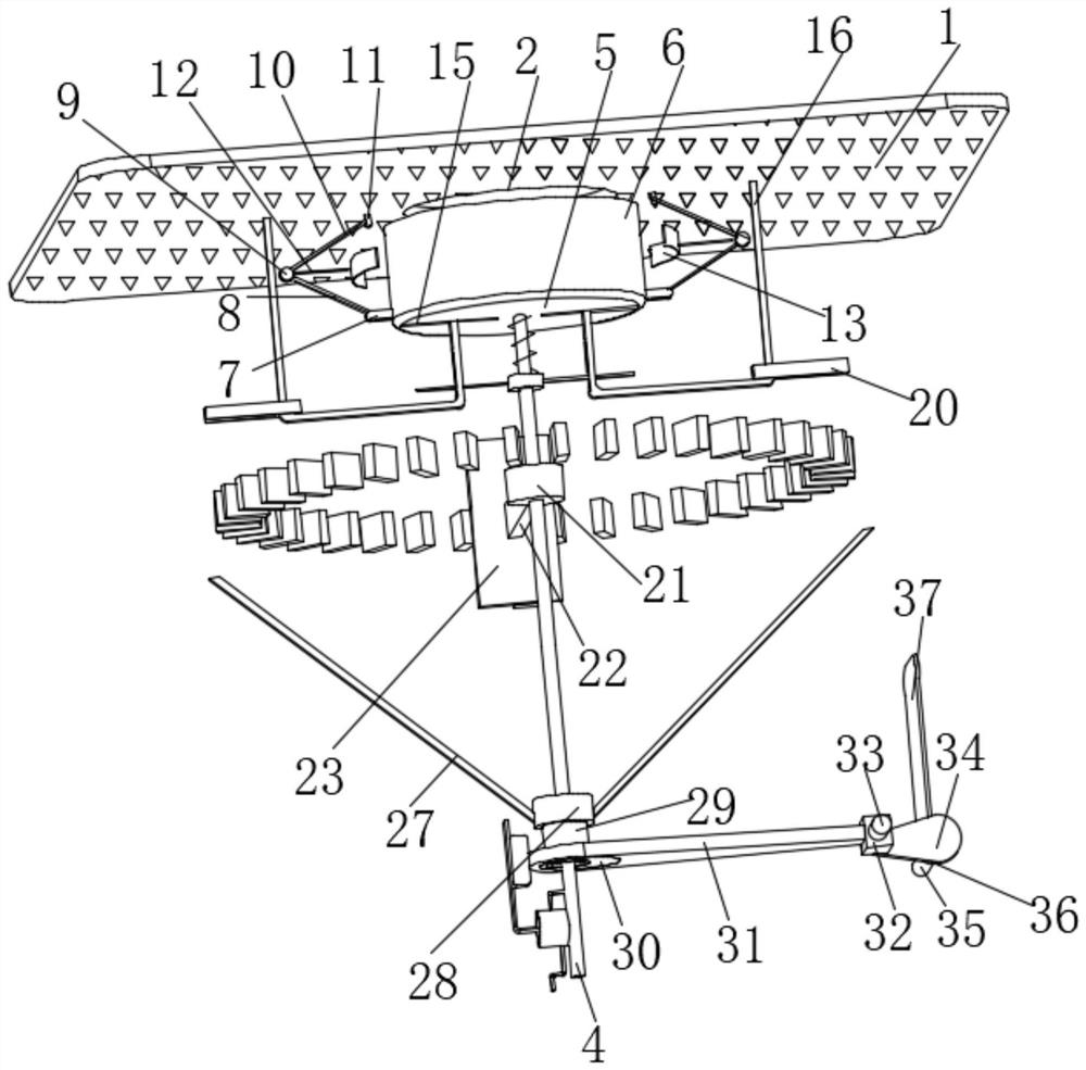 Clinical bracket assembly for thyroid and breast surgery department