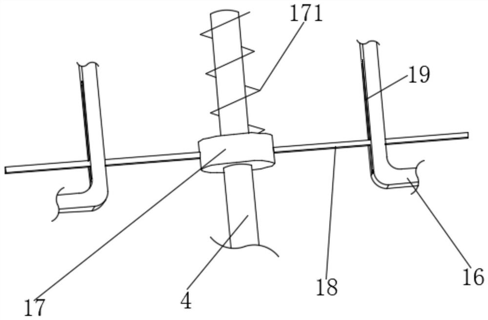 Clinical bracket assembly for thyroid and breast surgery department