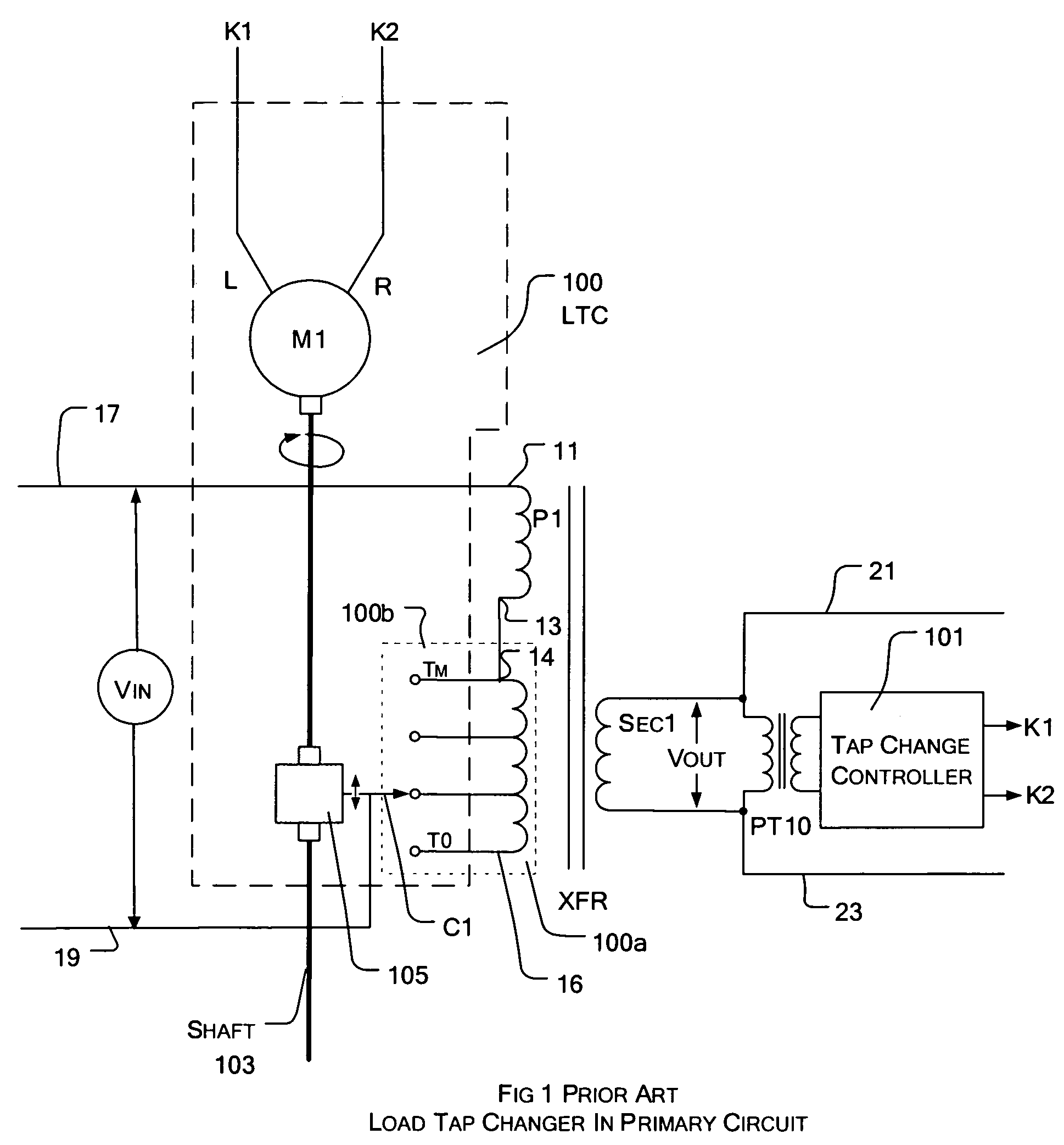 Apparatus and method for monitoring tap positions of load tap changer