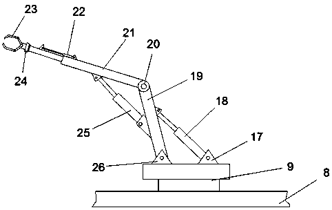 Explosion-proof mechanical arm