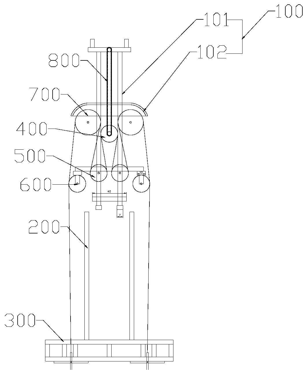 Underwater cutting device