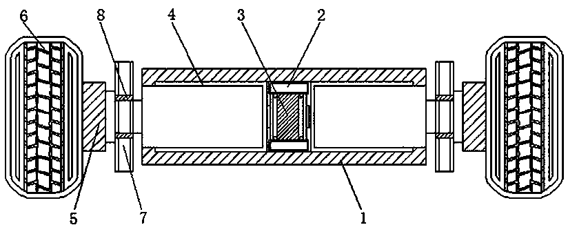 Mechanized planting management device for tea garden