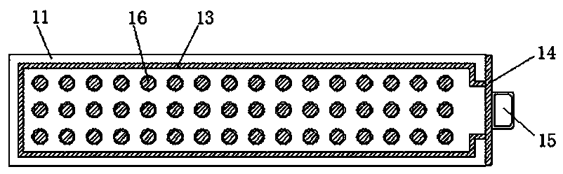 Mechanized planting management device for tea garden