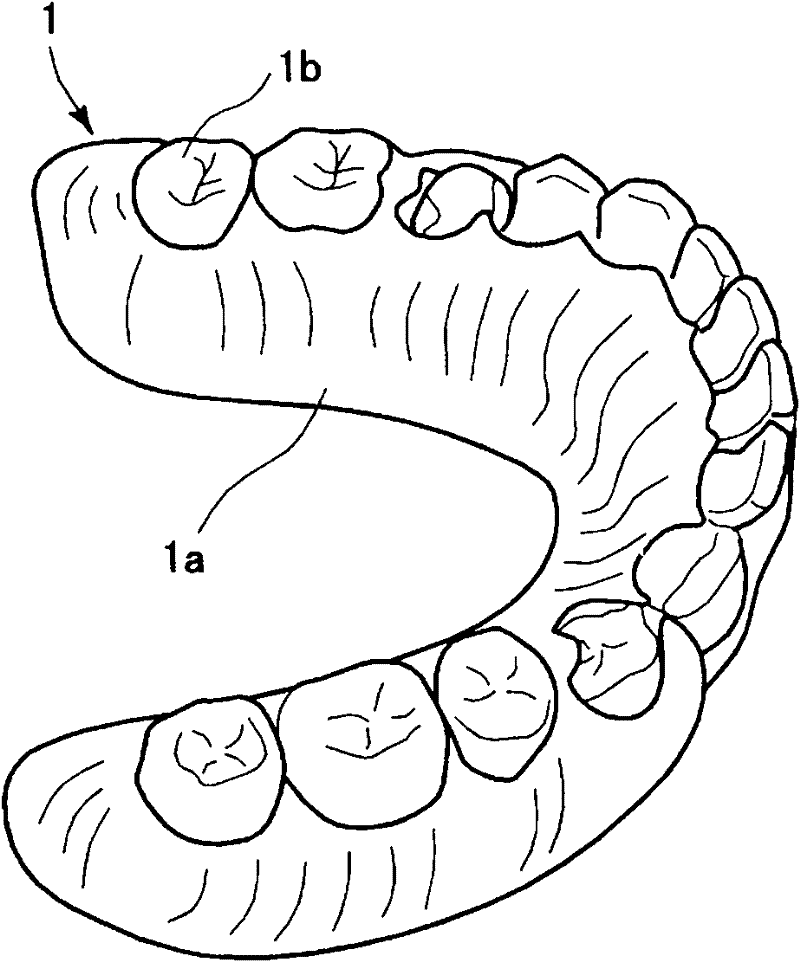 Formed body for dental department and resin material for dental department