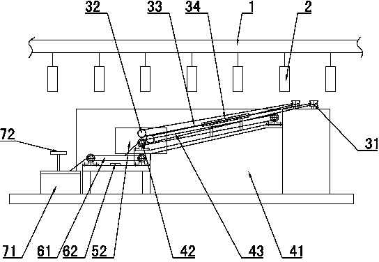 Full-automatic glove counting and stacking machine