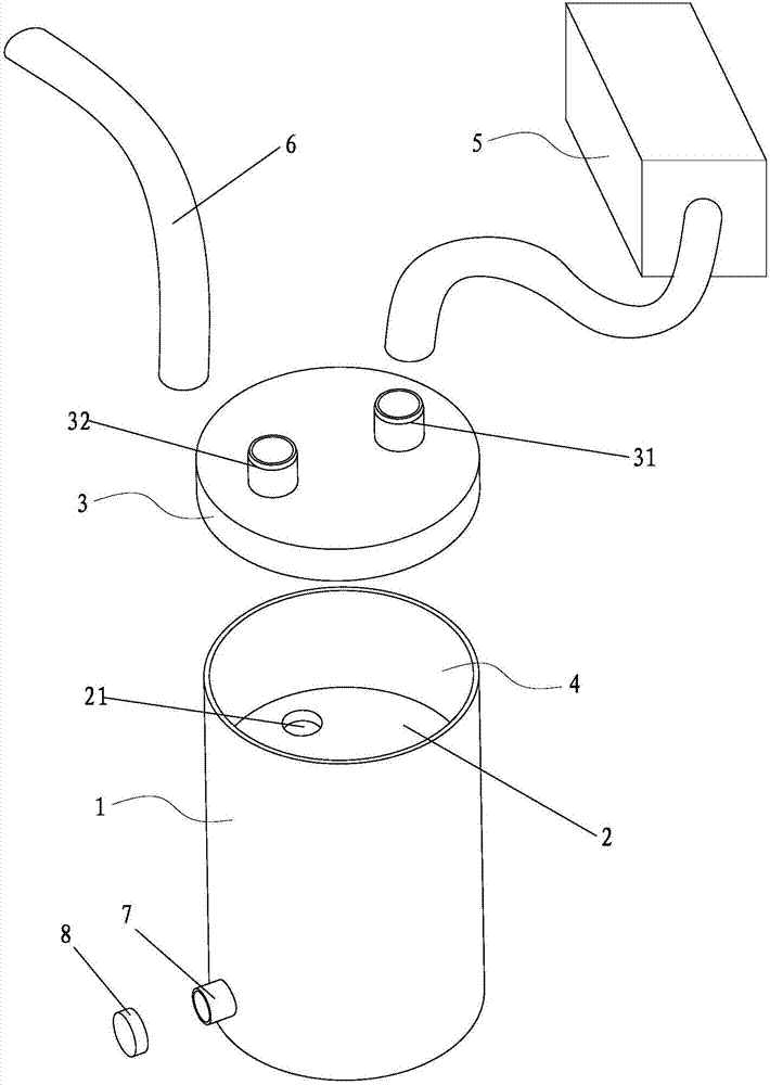 Ultrasonic fire extinguishing device