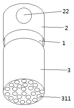 Drosophila capturing container with liquid trapping and killing agent