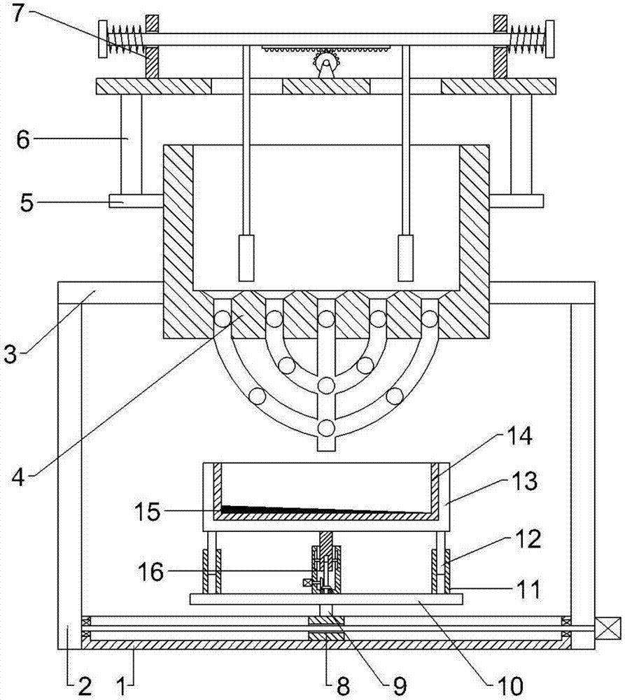 Winding bobbin arranging equipment for textile plant based on guiding principle