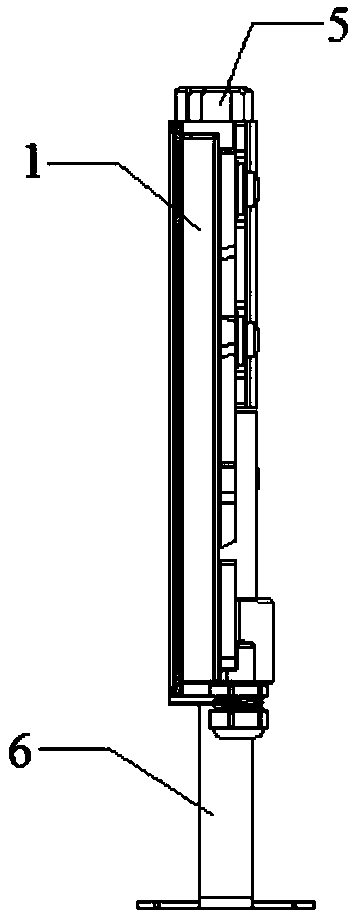 Foldable lamp module assembly