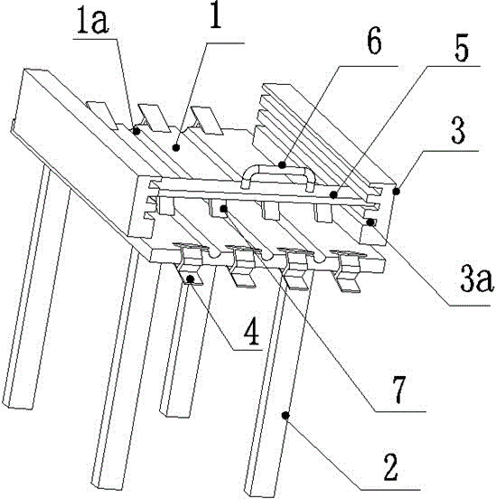 Device for scraping intestines in batches