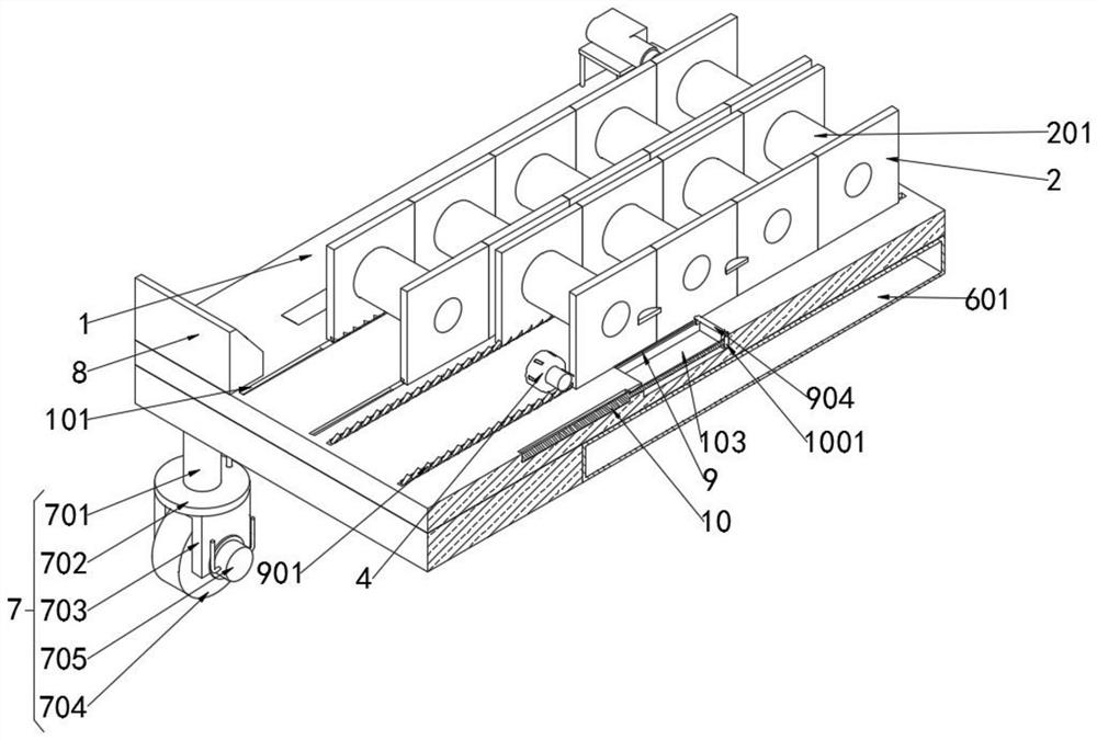 Auxiliary erection device for high-altitude transmission lines