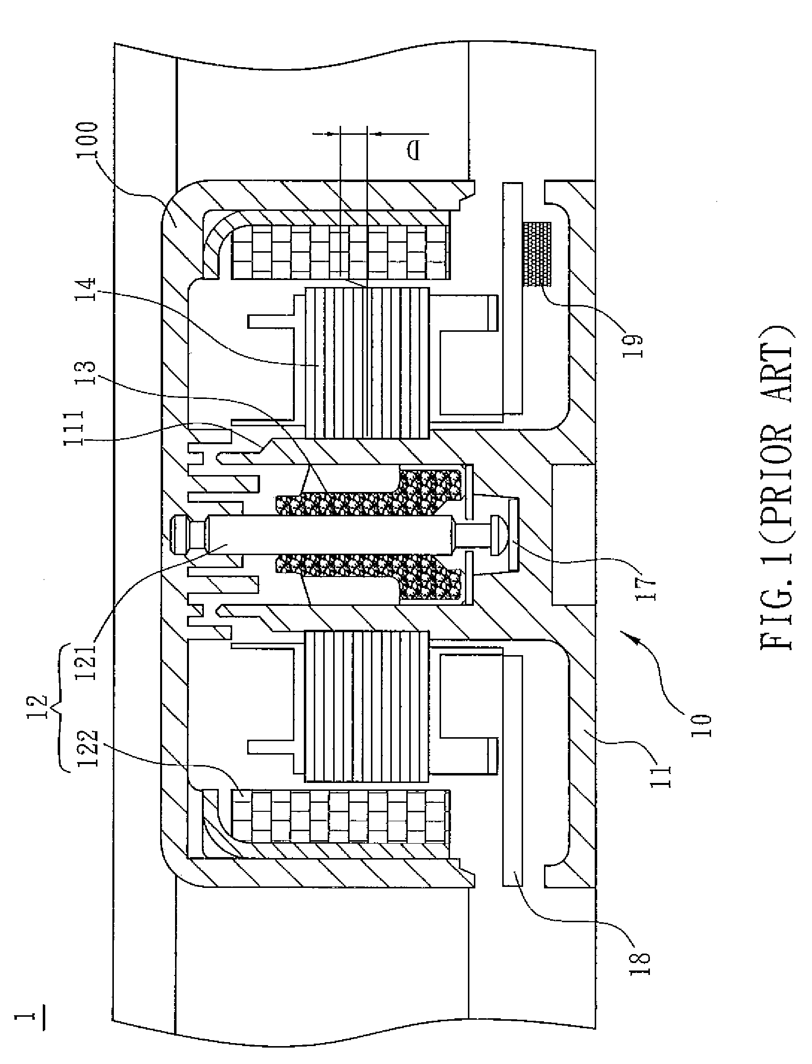 Fan and motor thereof