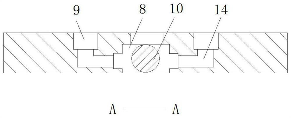 A kind of deburring equipment for hollow bridge processing