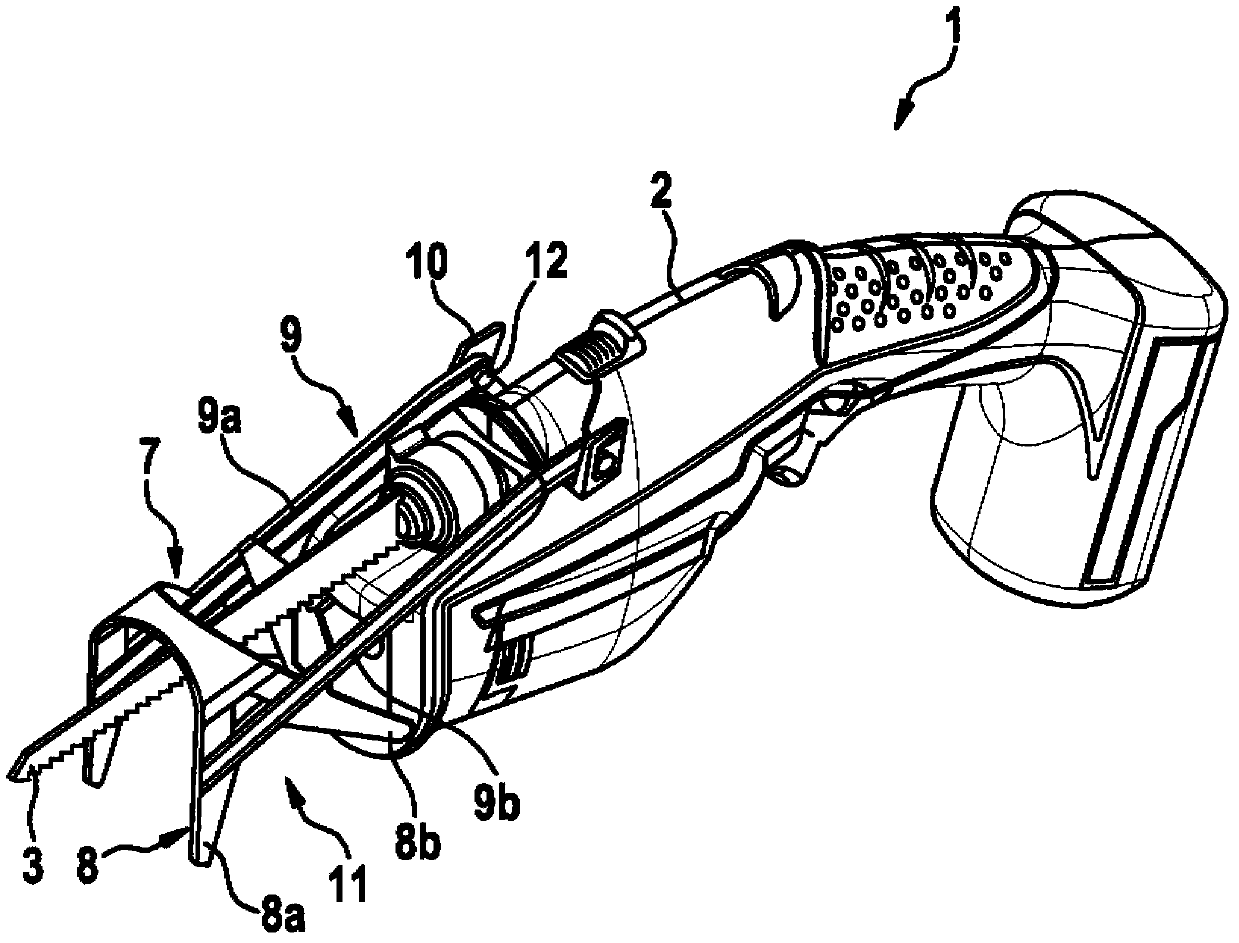 Supporting device for a machine tool