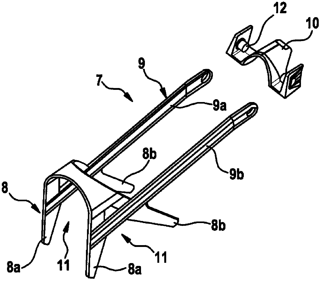 Supporting device for a machine tool